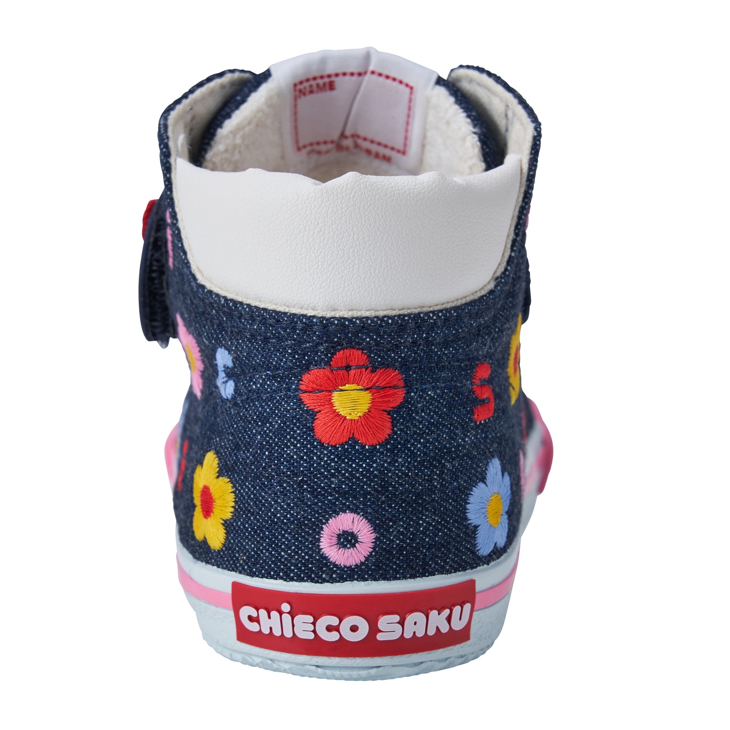 【チエコサク】お花柄セカンドベビーシューズ