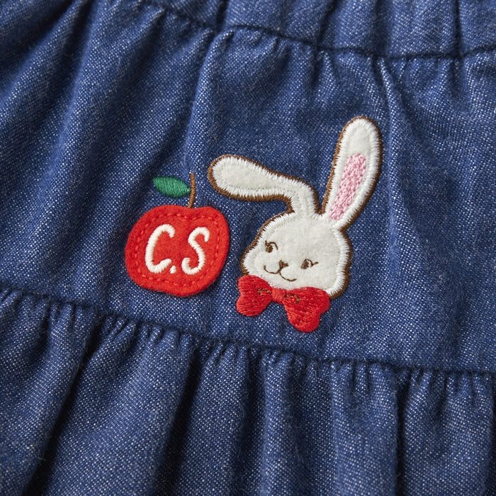 【チエコサク】スカート付パンツ