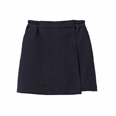 Wind skirt style culottes skirt with punch jersey material