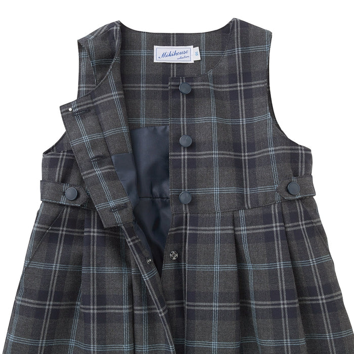 ジャンパースカート(シャドウ格子)