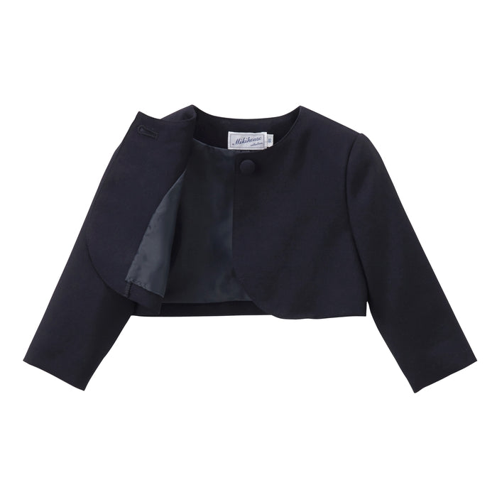 Bolero made of wool material