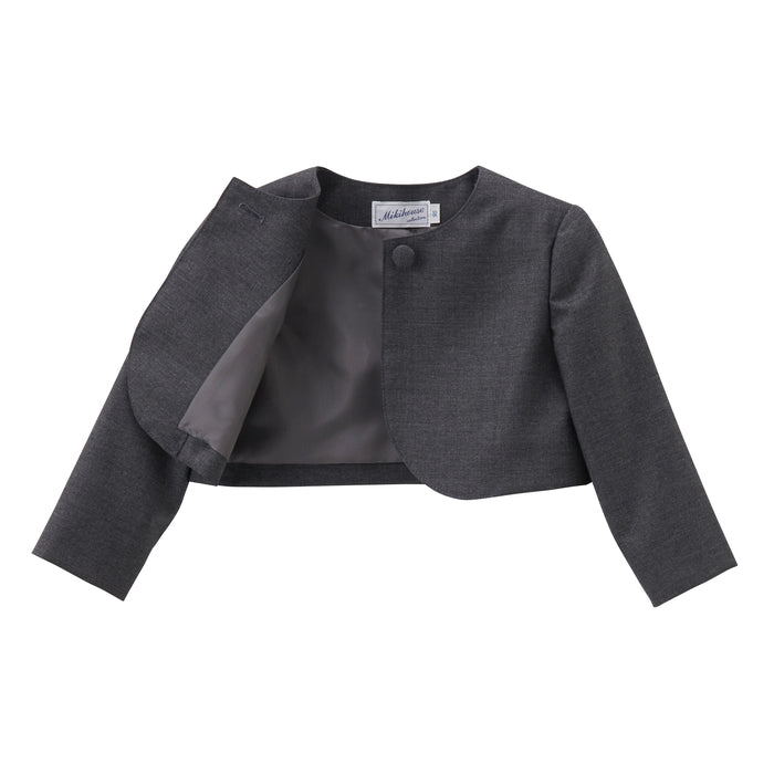 Bolero made of wool material