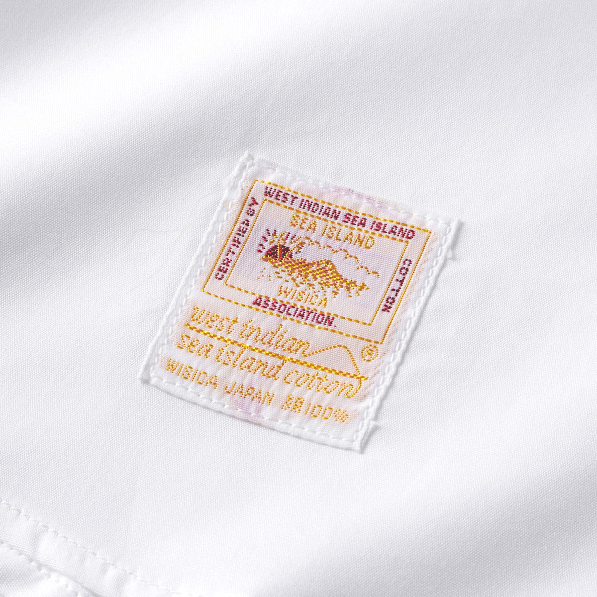 長袖シャツ 海島綿