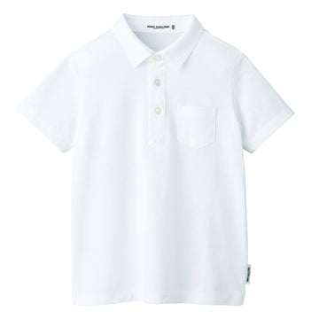 Short -sleeved shirts made of indescent material