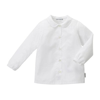 Long -sleeved blouse Kaijima cotton