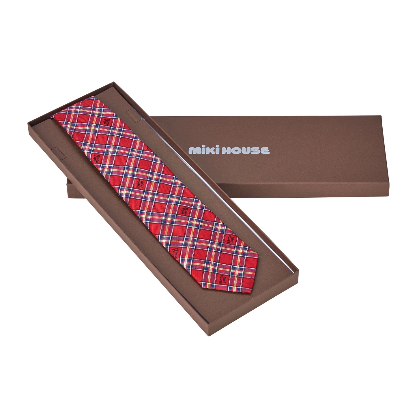 Miki House check tie (for adults)