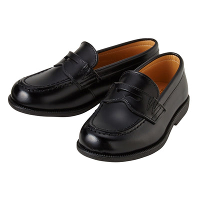 Cowhide coin loafer