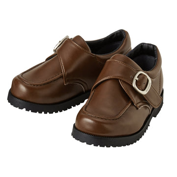 monk strap shoes Brown 商品画像