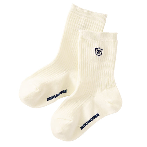 徽章式的单点袜子