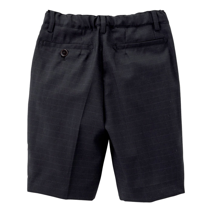 ウィンドウペン柄三つボタンスーツ