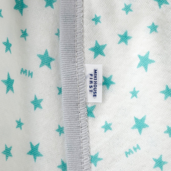 Pure veil star pattern knit gauze combination underwear