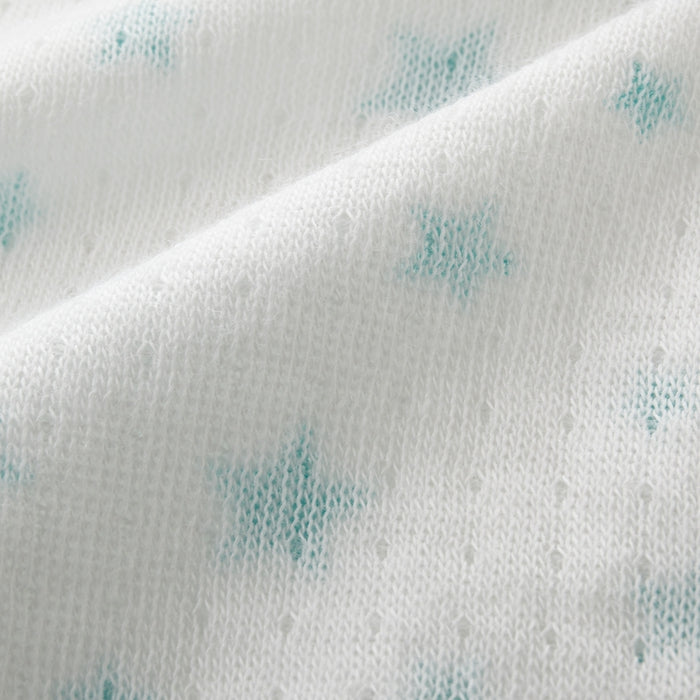 Pure veil star pattern knit gauze combination underwear