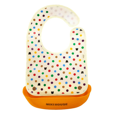 Colorful dot pattern lunch style (meal apron)