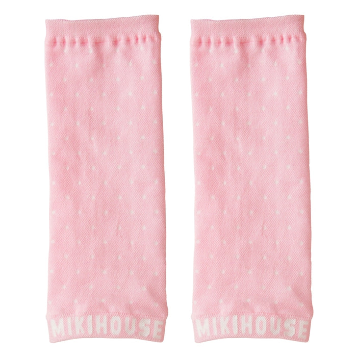 Leg warmer dot pattern