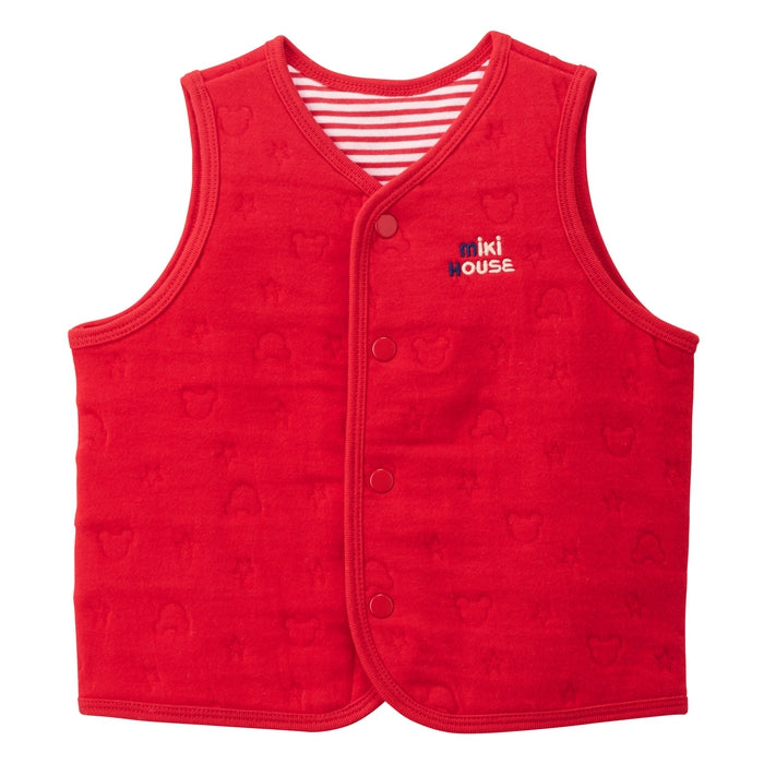 퀼트 조끼 니트