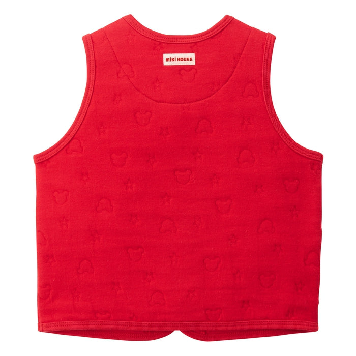 퀼트 조끼 니트