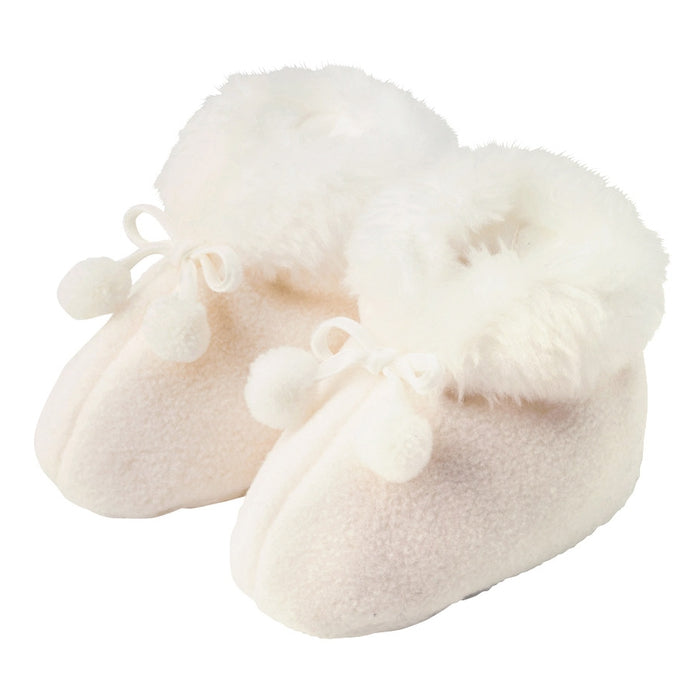 ファー付きブーティ