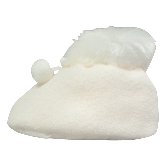 ファー付きブーティ