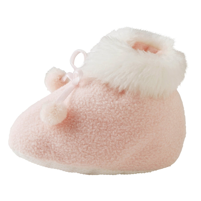 ファー付きブーティ