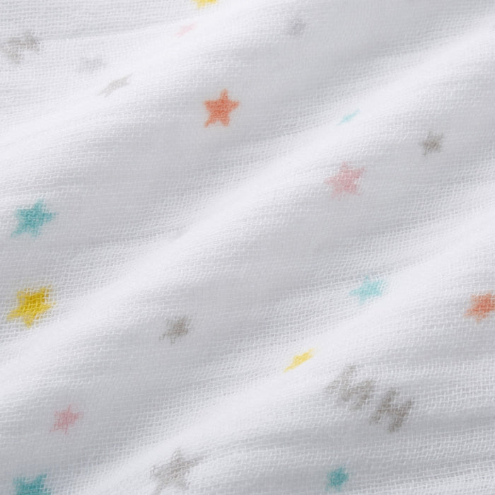 [WEB only] Star pattern gauze bath towel [with box]