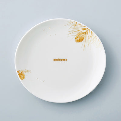 [Gold label] Whitebone China Oval Plate