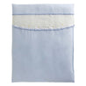 Chick embroidered plain duvet cover