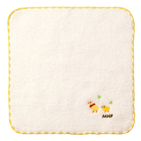 小鸡刺绣迷你毛巾