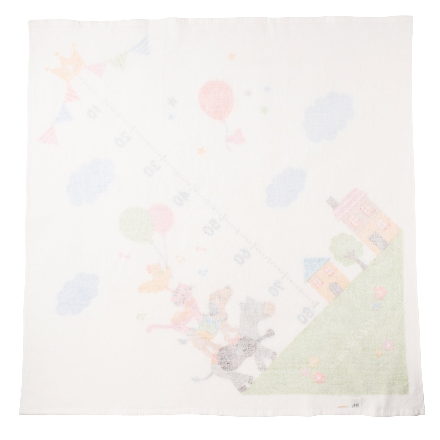 身長計ガーゼバスタオル