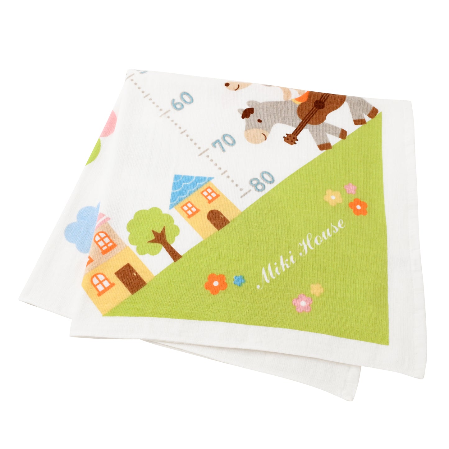 身長計ガーゼバスタオル