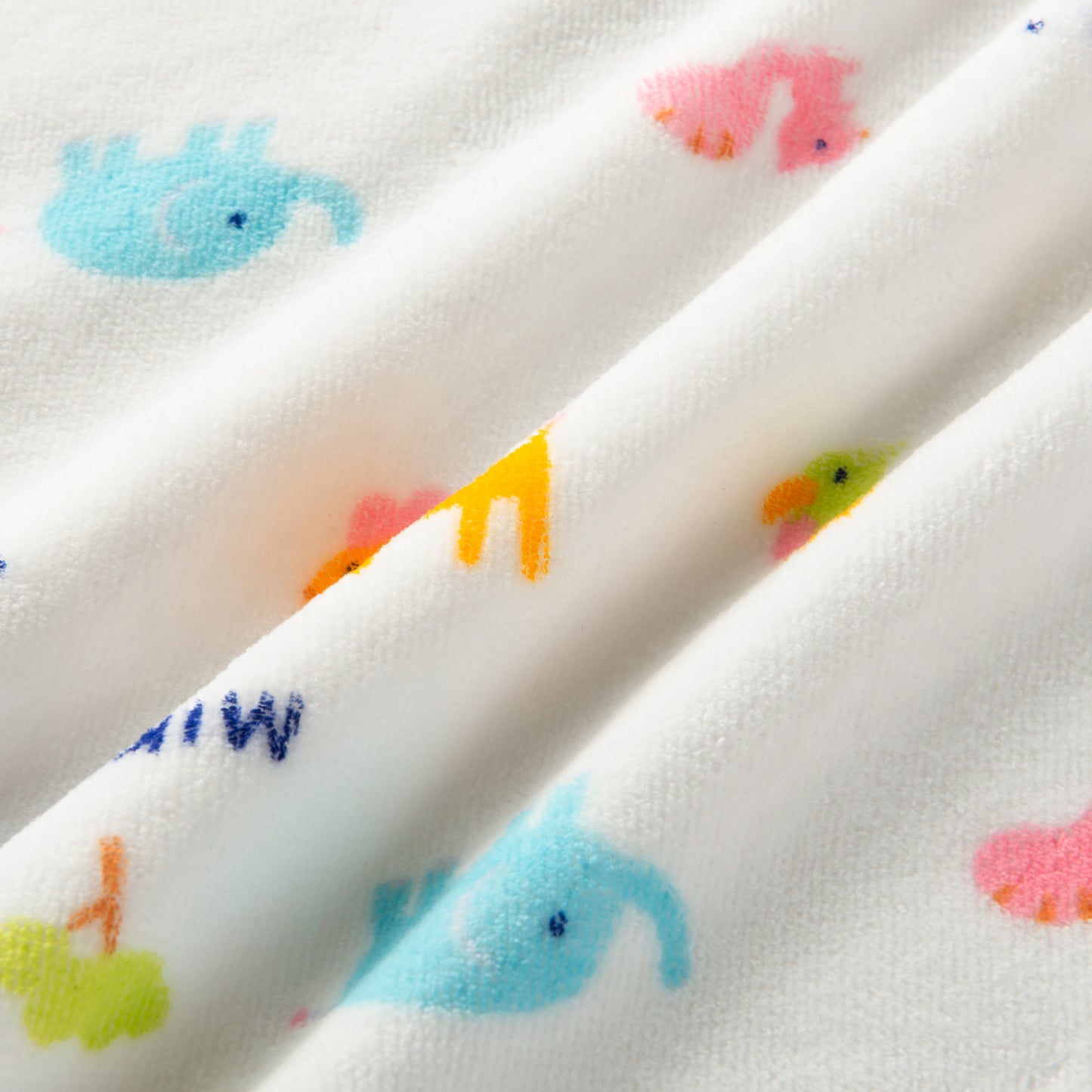 どうぶつ柄タオルケット