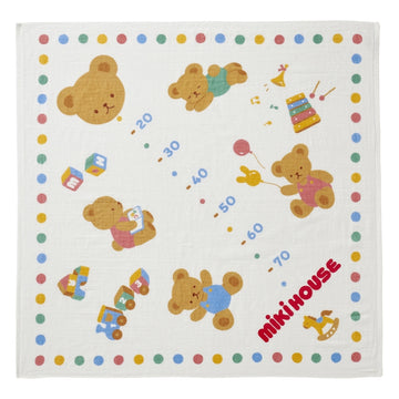 身長計ガーゼバスタオル