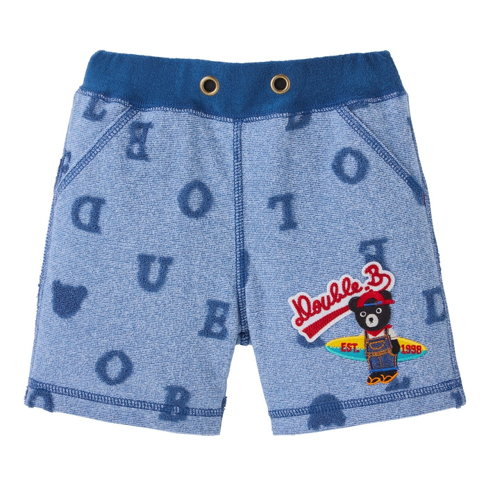 pile jacquard shorts