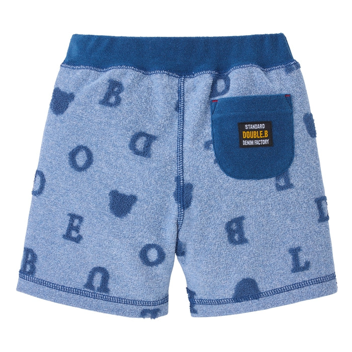 pile jacquard shorts