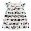 Logo & bear tunic style T-shirt