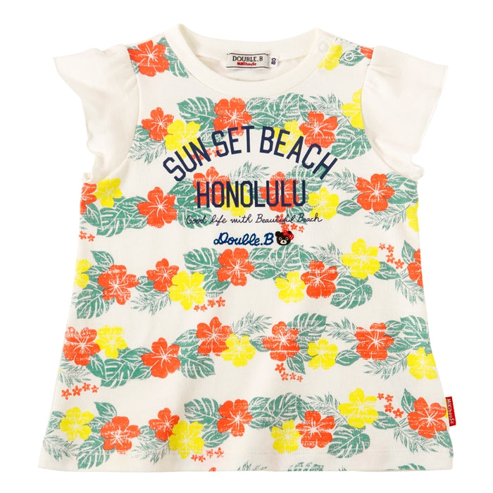 [Unconfirmed] Flare sleeve short sleeve T-shirt