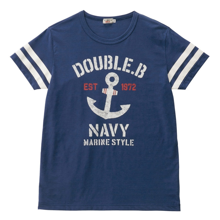 [Unconfirmed] Watermark border marine short sleeve T-shirt (for adults)