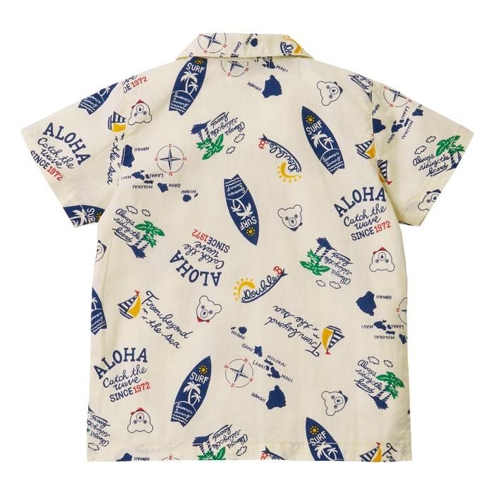 トロピカル柄半袖シャツ | ミキハウスオフィシャルサイト