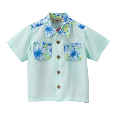 Short -sleeved aloha shirt