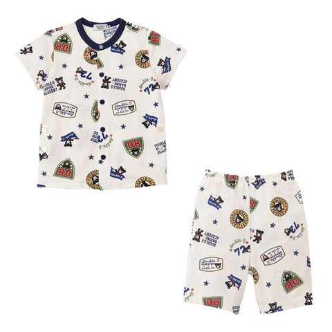 アメカジ風半袖パジャマ