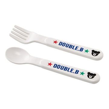 spoon, fork