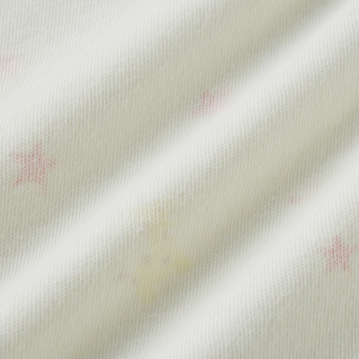 どうぶつ柄スムース短肌着