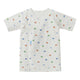 All-over pattern milling short underwear