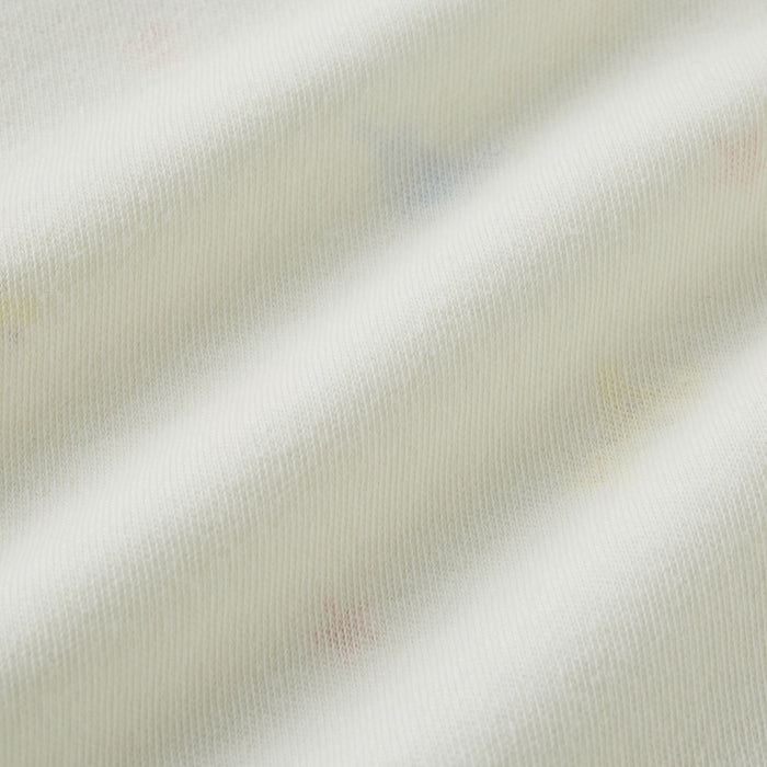 動物星柄スムースコンビ肌着