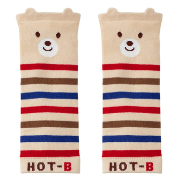 Bear x border leg warmers