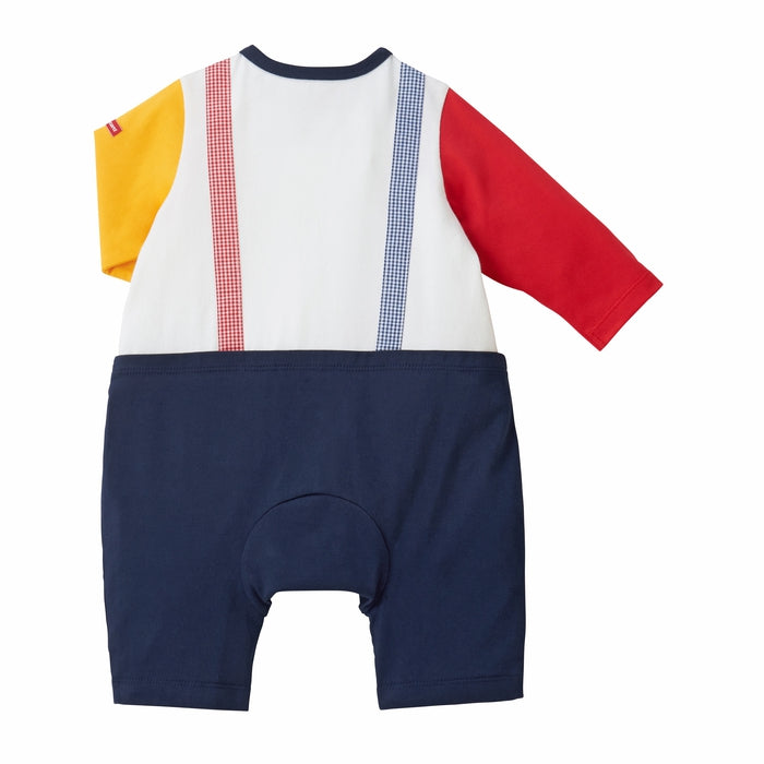 ７分丈カバーオール