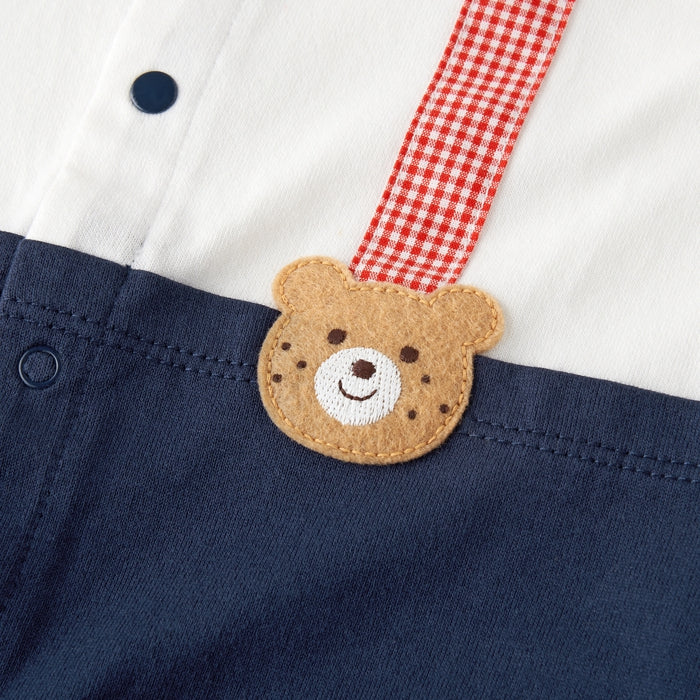 ７分丈カバーオール