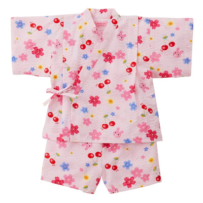 Sakura & cherry pattern Jinpei suit