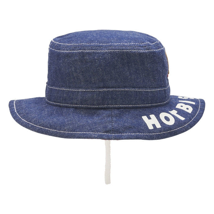 デニム帽子