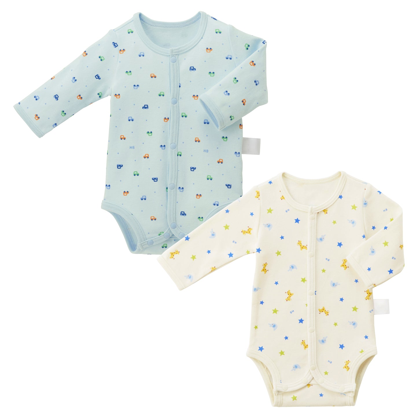 長袖ボディシャツ２枚セット