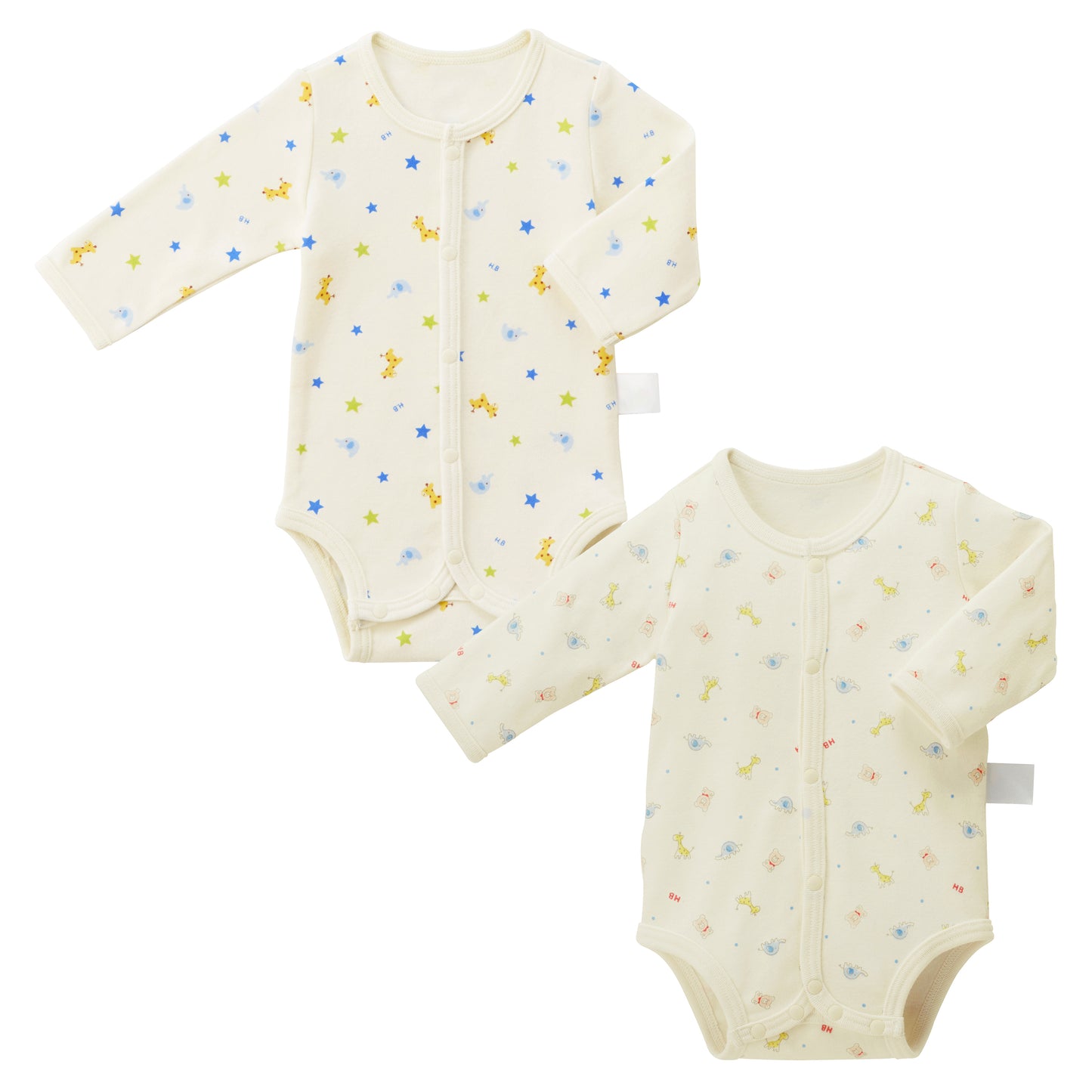 長袖ボディシャツ２枚セット